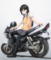 女子高生×バイク