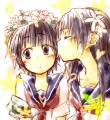 初春と佐天さんでちゅー/EERR