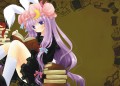黒セーラーうさパチュリー！/白桃