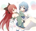 杏さやお姫様だっこwith QB