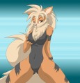 colored Arcanine