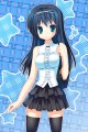 夏ファッションでさわやかブルー/おちんさま