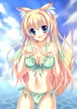 海と空と狐娘/suzaku