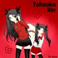 遠坂凛/小さな赤い花の波
