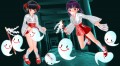 巫女さんのお化け退治