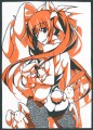 【切り絵】バニー鈴