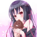 夜々がなめこをprpr