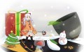 冬と和菓子と少女