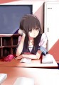 八方塞がり美人