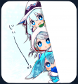 １５’雪ミクちゃん決定を見守る雪ミクちゃん
