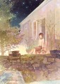 夜の庭