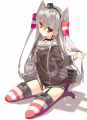 天津風ちゃんの髪さわりたい。