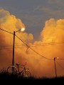 warm sunset