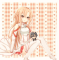 アスナとキリト
				/かふぃ。