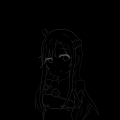 アスナさん[線画]/きりりん