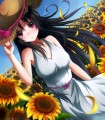 ひまわり畑の彼女