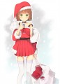 文学少女（仮）サンタコスver