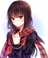 「……