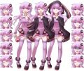 結月ゆかり立ち絵 表情差分