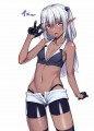 褐色エルフちゃん