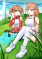 リクエスト絵 アスナ・シリカ/水瀬 総一